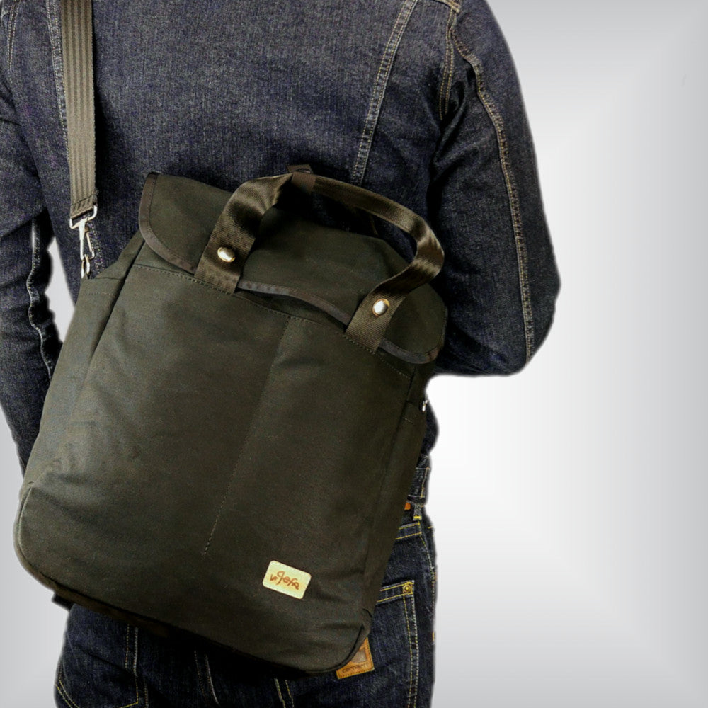 Black tote for foldable bike
