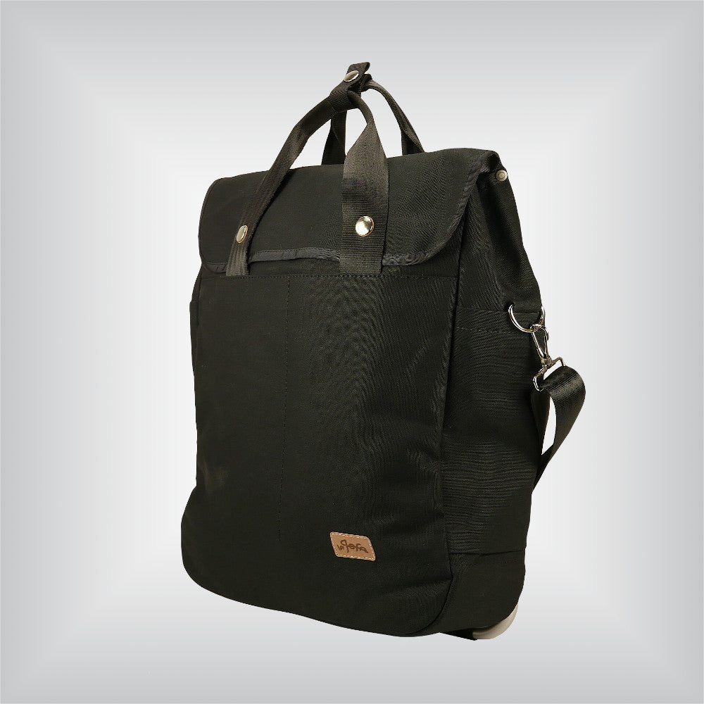 Black tote for foldable bike