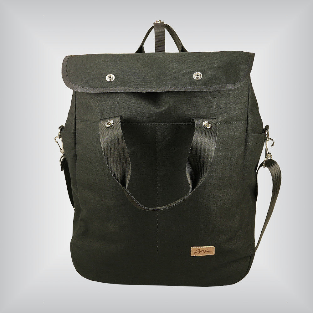 Black tote for foldable bike