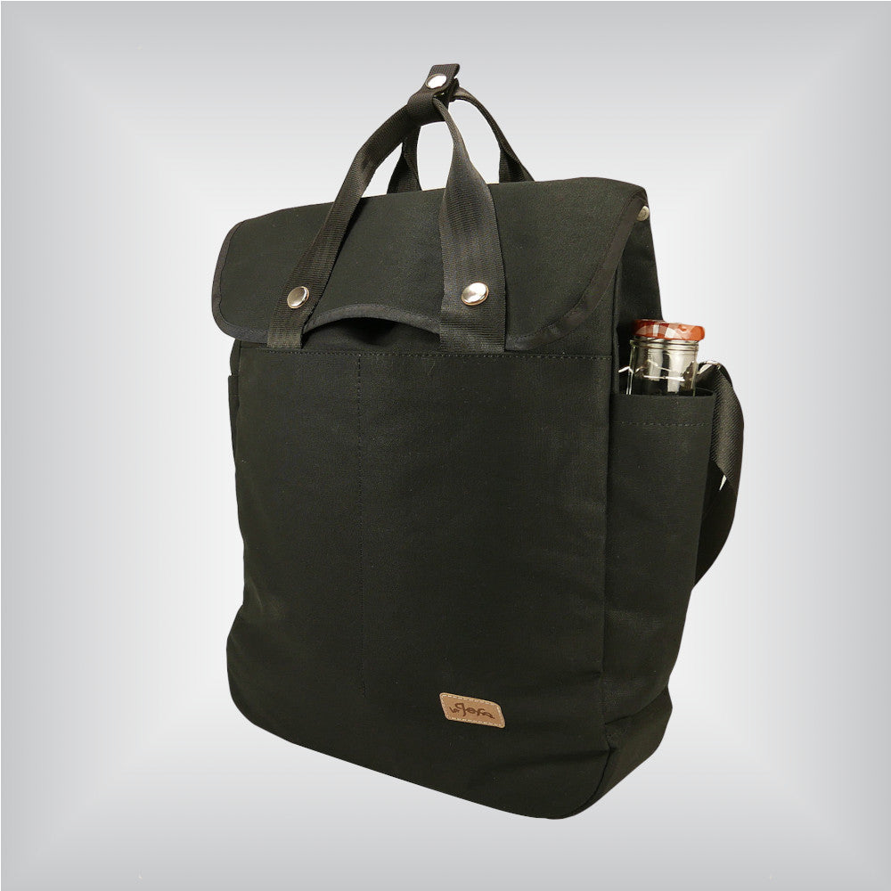 Black tote for foldable bike