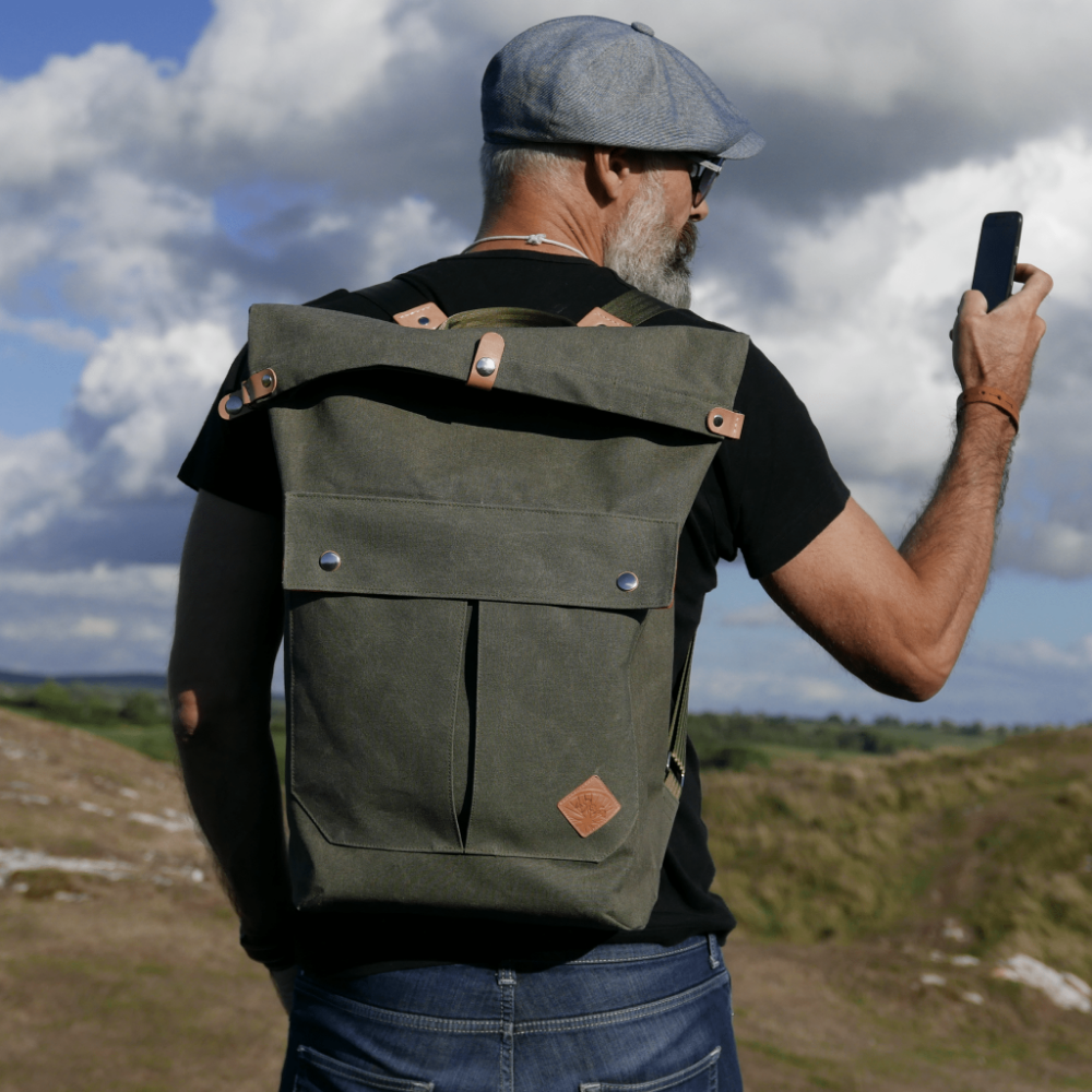 Portlander in feldgrau backpack - La Jefa and sons