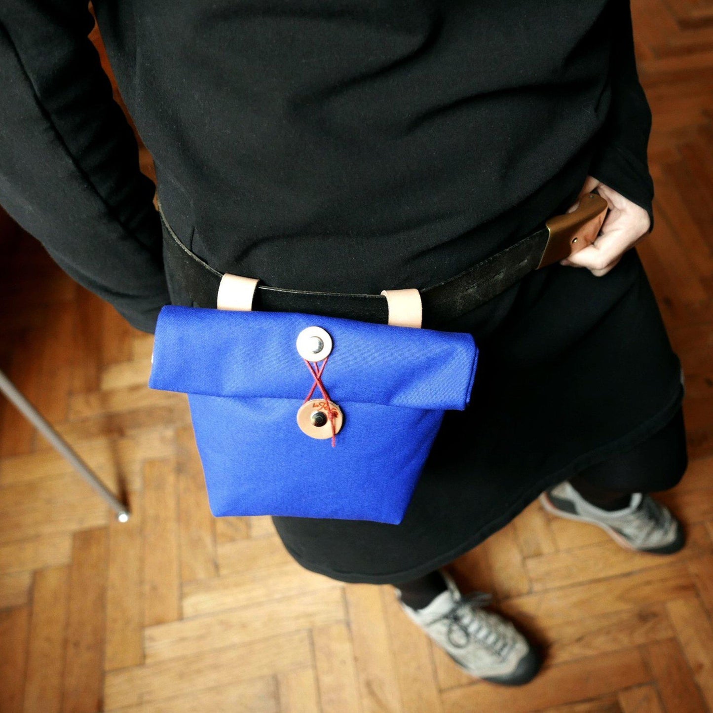 Privat in royal blue saddle bag - La Jefa and sons
