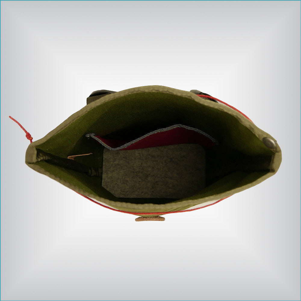 Private in olive green