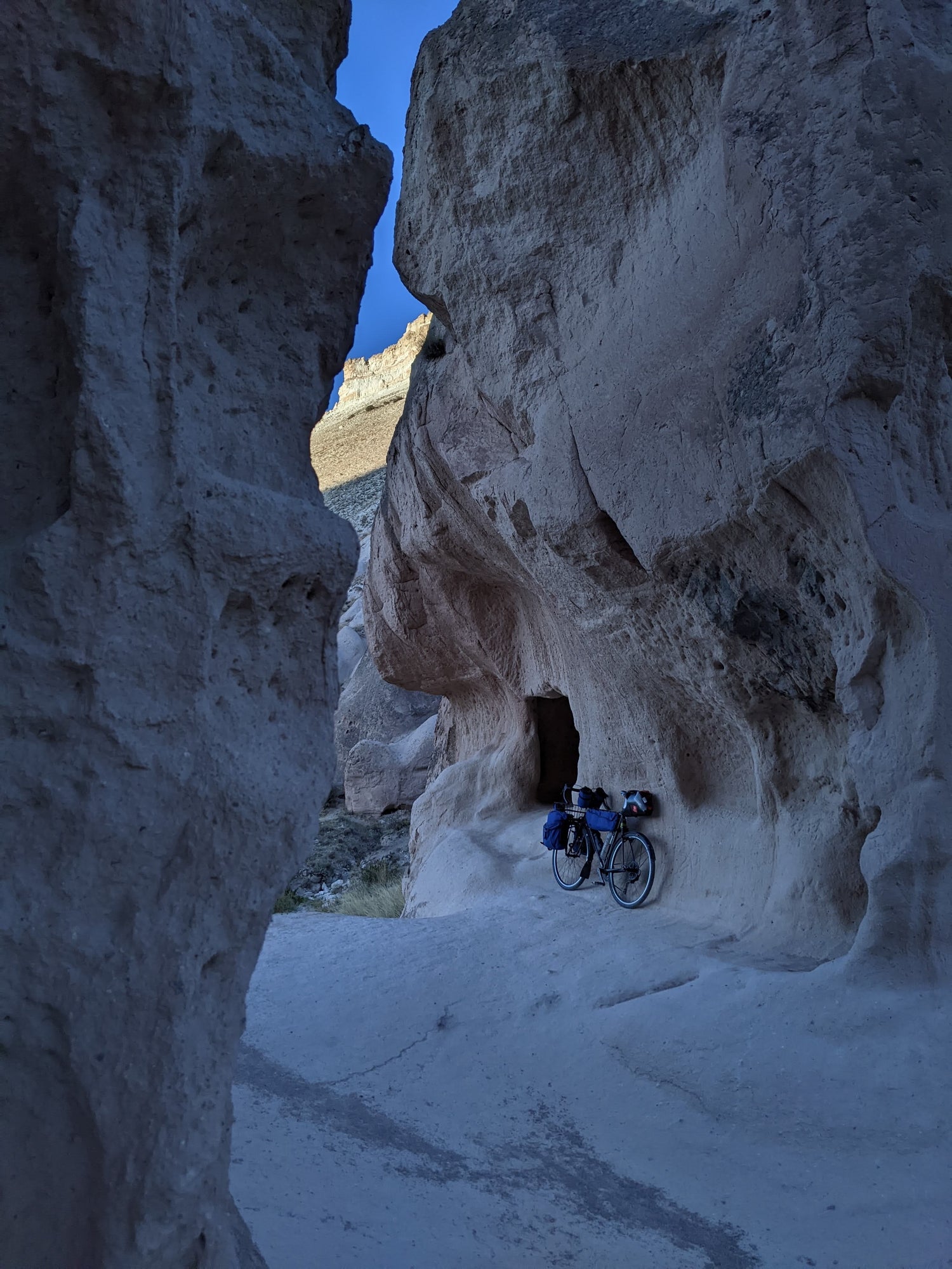 Bikepacking in Kapadokia.