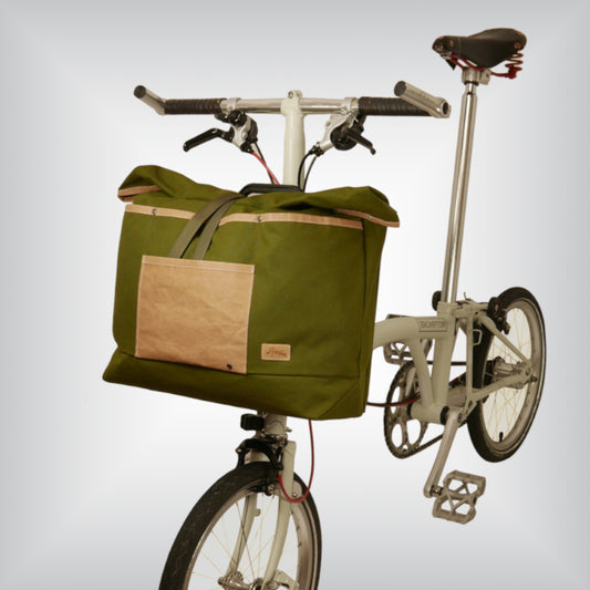 Oversized tote for foldable bike